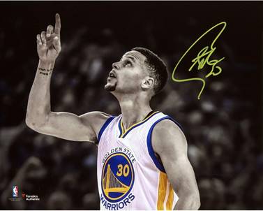 Stephen Curry Signed Photo, Autographed NBA Photos